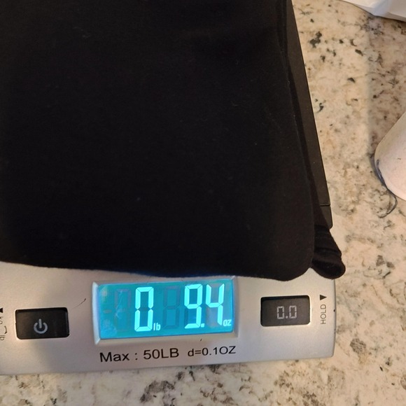 Eileen Fisher Dress Womens XS Black Scoop Neck Elbow Sleeve Tunic Made in USA - Picture 9 of 9